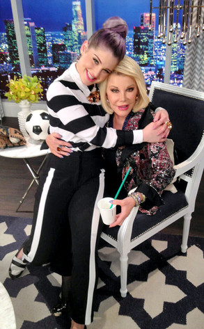 Kelly Osbourne, Joan Rivers, Twit Pic Kelly Osbourne, Joan Rivers, Twit Pic
